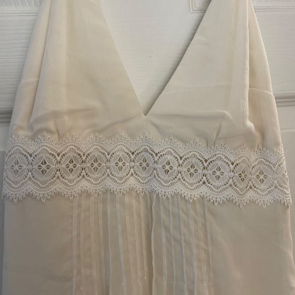 Abercrombie & Fitch off white size medium dress - Picture 3 of 5